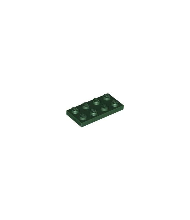 LEGO - Plaat 2 x 4 - Dark Green | N