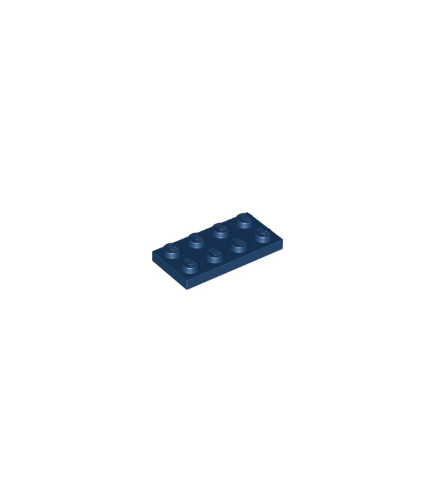 LEGO - Plaat 2 x 4 - Dark Blue | N