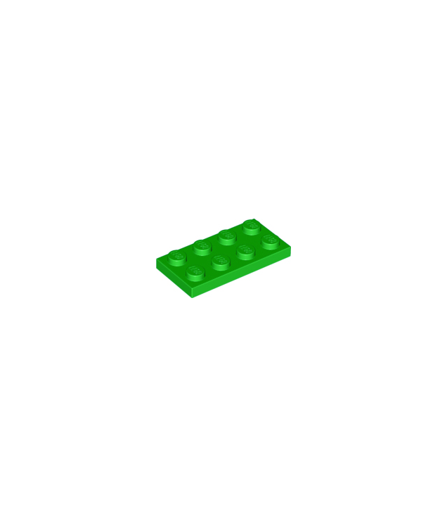 LEGO - Plaat 2 x 4 - Bright Green | N