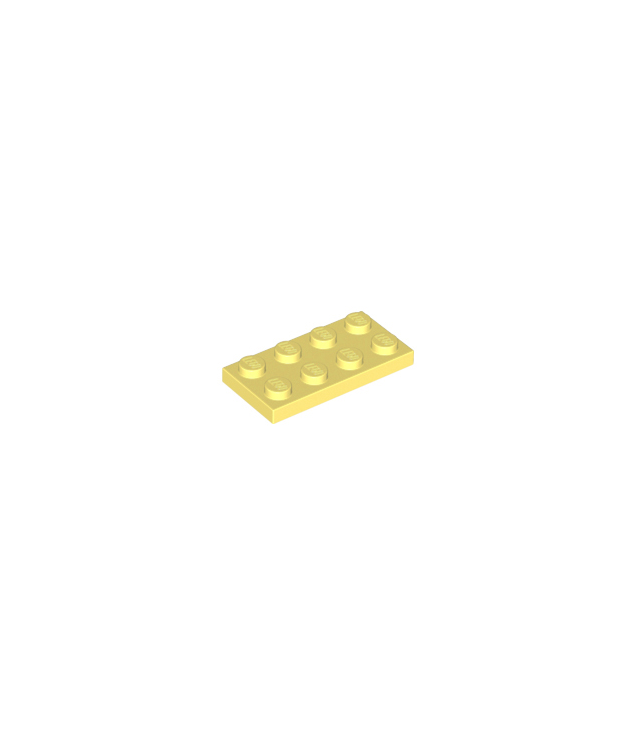 LEGO - Plaat 2 x 4 - Bright Light Yellow | N