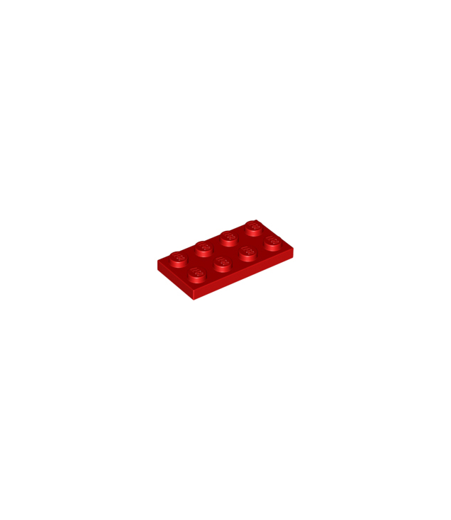 LEGO - Plaat 2 x 4 - Red | N