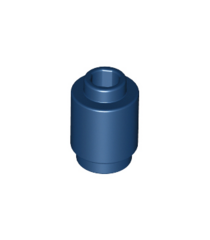 LEGO - Steen, rond 1 x 1 - Dark Blue | N - Thumbnail