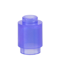 LEGO - Steen, rond 1 x 1 - Satin Trans-Purple | N - Thumbnail