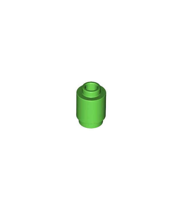 LEGO - Steen, rond 1 x 1 - Bright Green | N