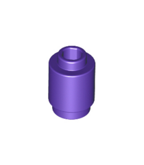 LEGO - Steen, rond 1 x 1 - Dark Purple | N - Thumbnail