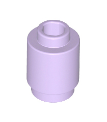 LEGO - Steen, rond 1 x 1 - Lavender | N - Thumbnail