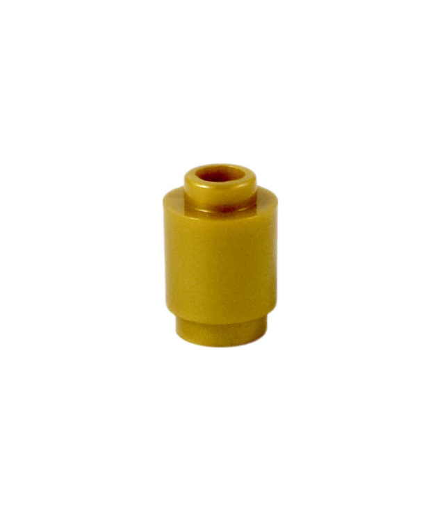 LEGO - Steen, rond 1 x 1 - Pearl Gold | N
