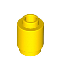 LEGO - Steen, rond 1 x 1 - Yellow | N - Thumbnail