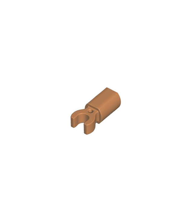 LEGO - Staafhouder met clip - Medium Nougat | N