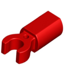 LEGO - Staafhouder met clip - Red | N - Thumbnail