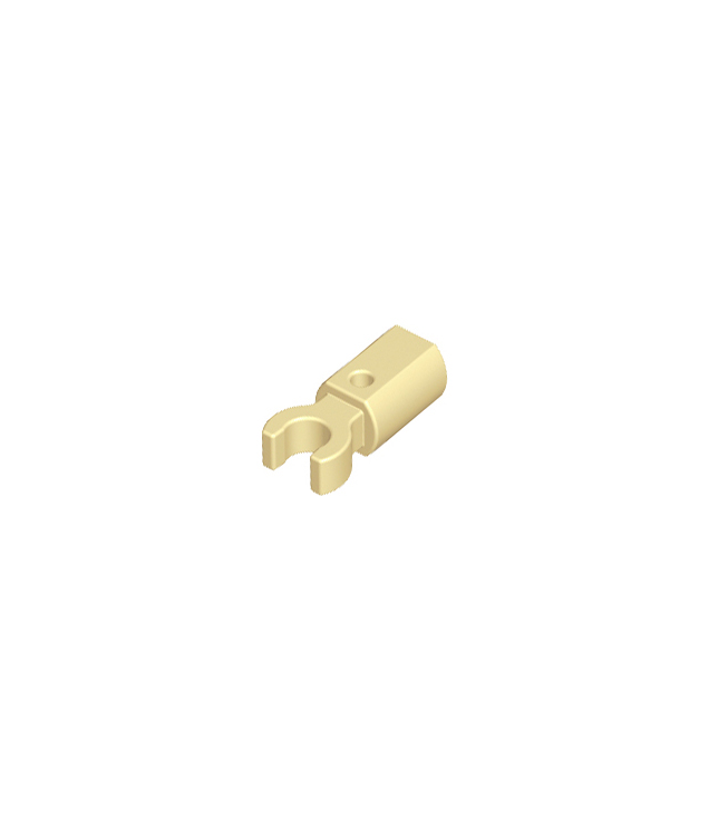 LEGO - Staafhouder met clip - Tan | N