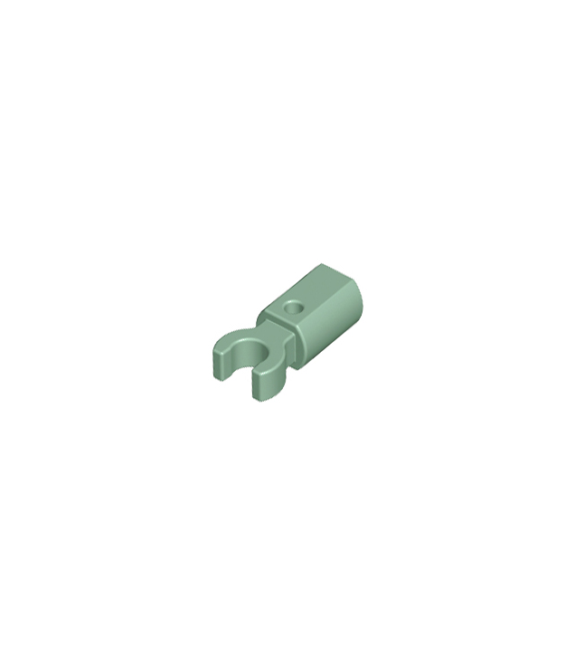 LEGO - Staafhouder met clip - Sand Green | N