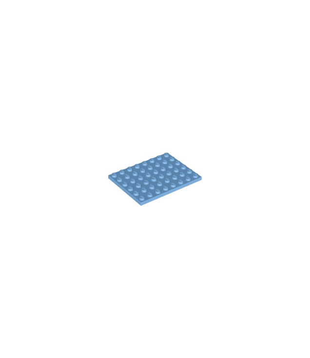 LEGO - Plaat 6 x 8 - Medium Blue | N
