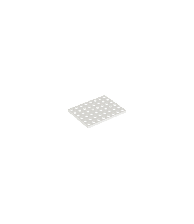 LEGO - Plaat 6 x 8 - White | N