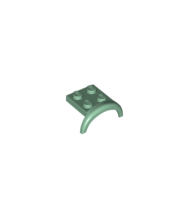 LEGO - Voertuig, spatbord 3 x 3 x 1 met ronde boog - Sand Green | N