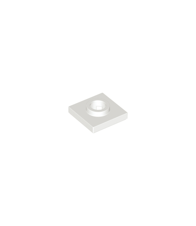 LEGO - Draaiplateau 2 x 2 vierkante basis - White | N