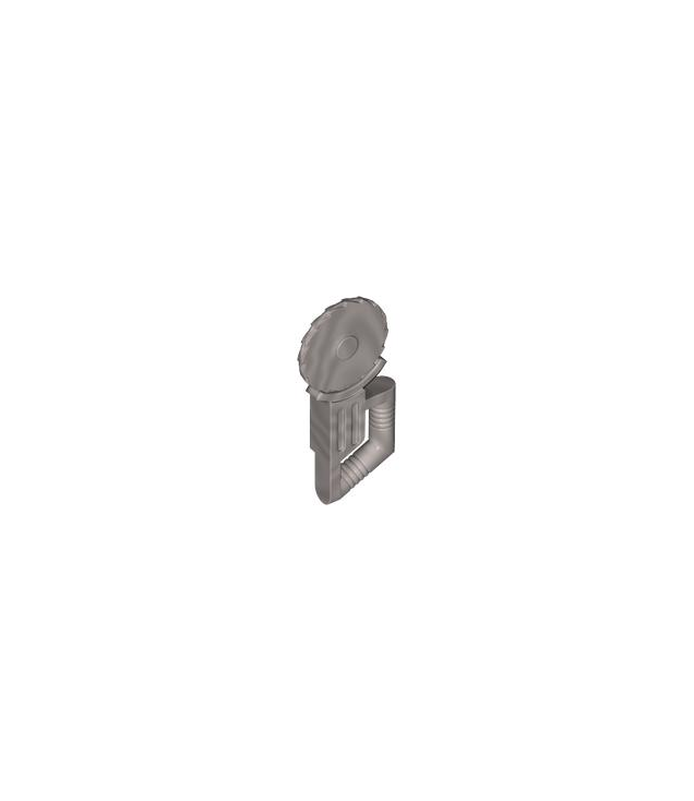 LEGO - Minifiguur-gereedschap, cirkelzaag - Flat Silver | N