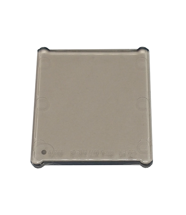 LEGO - Ruit voor raam 1 x 3 x 3 vlakke voorzijde - Trans-Brown | N