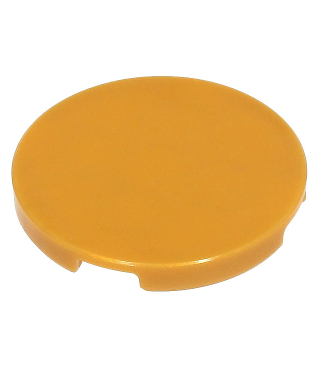 LEGO - Tegel, rond 3 x 3 - Pearl Gold | N