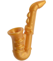 LEGO - Minifiguur-muziekinstrument, saxofoon - Pearl Gold | N - Thumbnail
