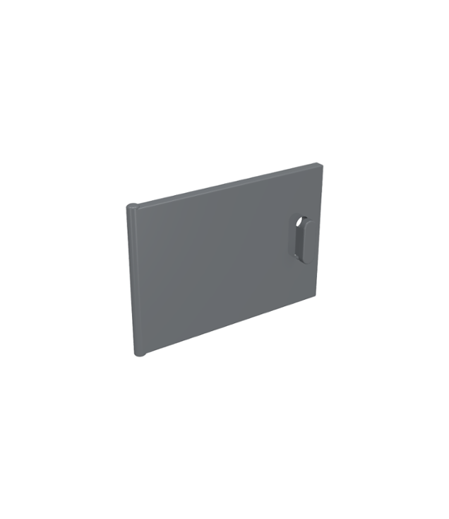 LEGO - Kast 2 x 3 x 2 met deur - Dark Bluish Gray | N