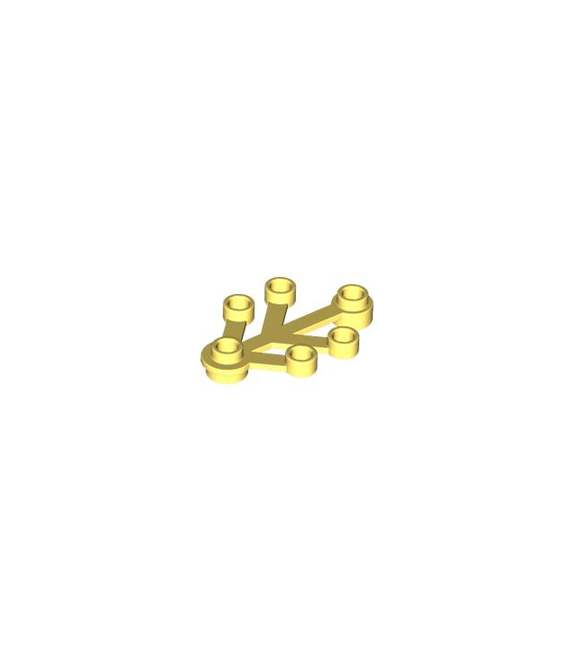LEGO - Plantbladeren 4 x 3 - Bright Light Yellow | N