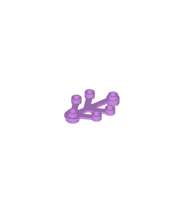 LEGO - Plantbladeren 4 x 3 - Medium Lavender | N