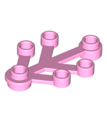 LEGO - Plantbladeren 4 x 3 - Bright Pink | N - Thumbnail