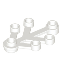 LEGO - Plantbladeren 4 x 3 - White | N - Thumbnail