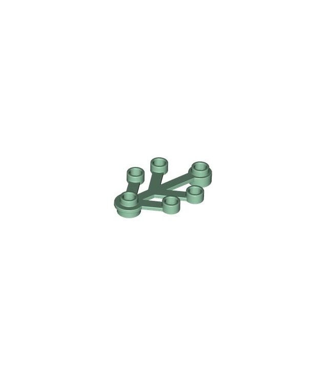 LEGO - Plantbladeren 4 x 3 - Sand Green | N