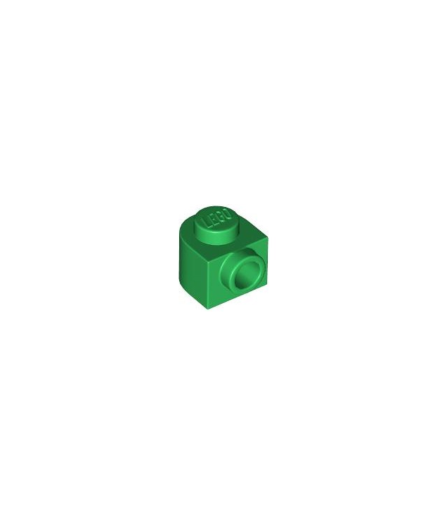 LEGO - Steen, rond 1 x 1 x 2/3 halve cirkel verlengd met zijnop - Green | N