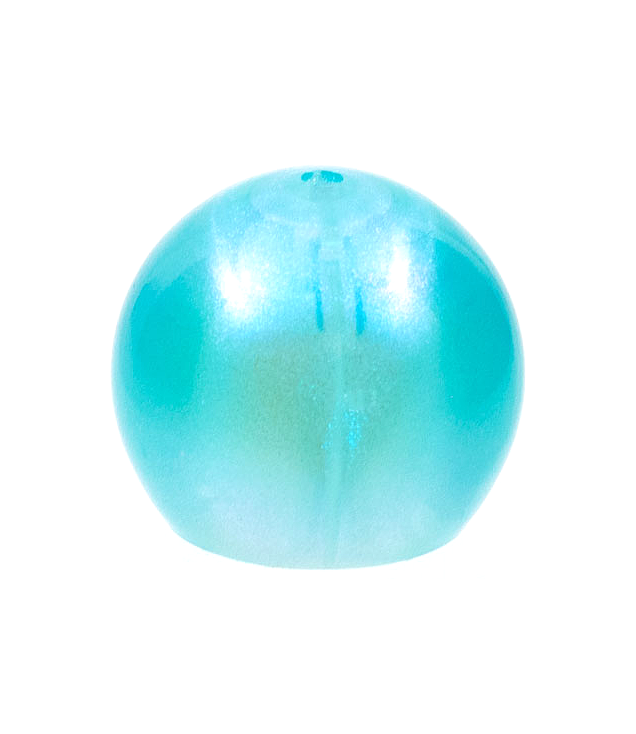 LEGO - Minifiguur-helm, ronde viskom - Satin Trans-Light Blue | N