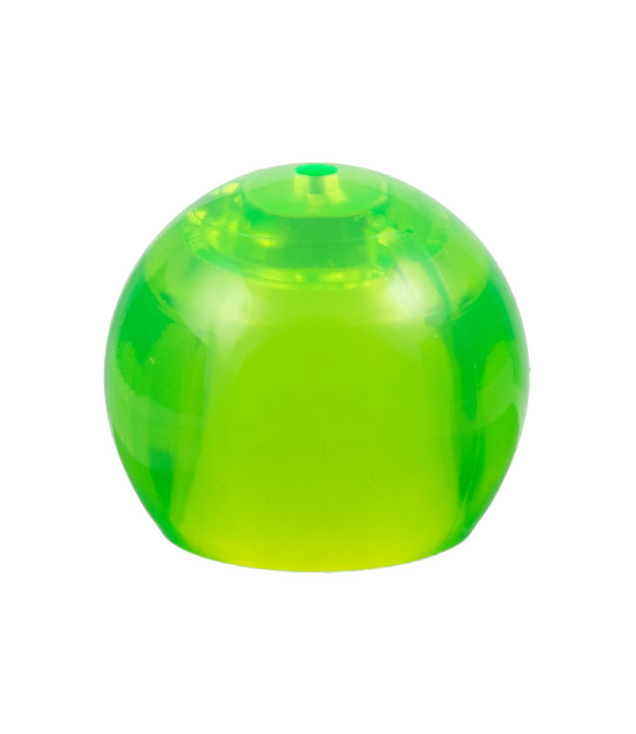 LEGO - Minifiguur-helm, ronde viskom - Trans-Bright Green | N