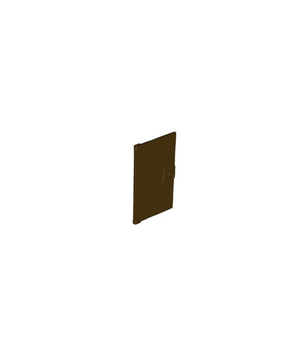 LEGO - Deur 1 x 4 x 6 met nophandgreep - Dark Brown | N