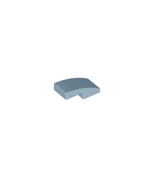 LEGO - Helling, gebogen 2 x 1 x 2/3 - Sand Blue | N