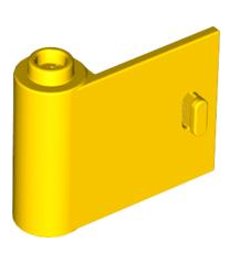 LEGO - Deur 1 x 3 x 2 links – open tussen boven- en onderscharnier - Yellow | N - Thumbnail