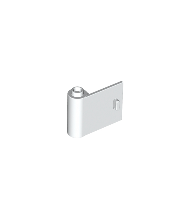 LEGO - Deur 1 x 3 x 2 links – open tussen boven- en onderscharnier - White | N