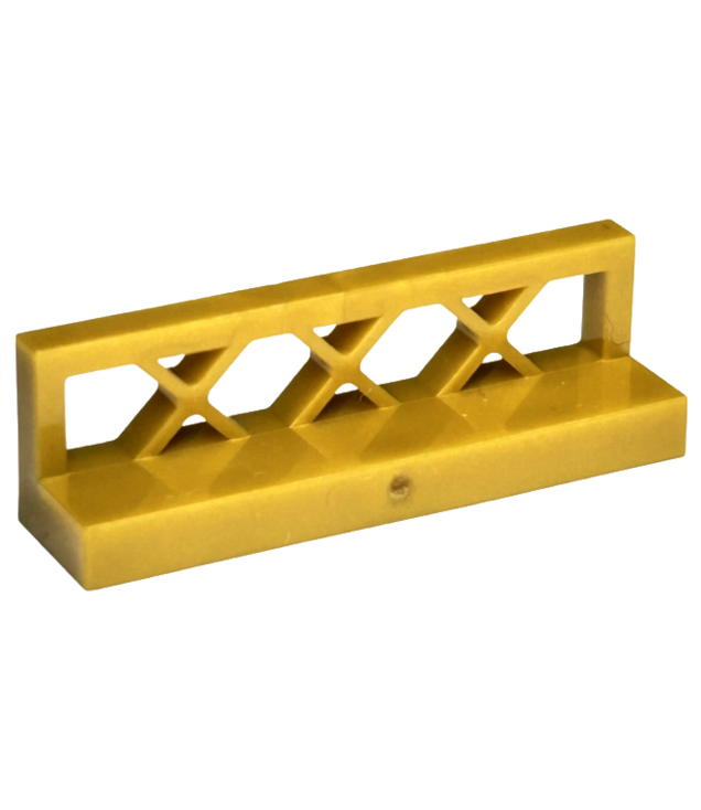 LEGO - Hek 1 x 4 x 1 rooster - Pearl Gold | N
