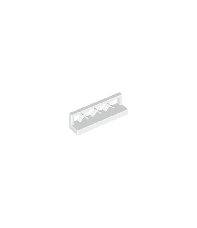 LEGO - Hek 1 x 4 x 1 rooster - White | N