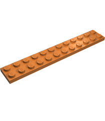 LEGO - Plaat 2 x 12 - Medium Nougat | N - Thumbnail