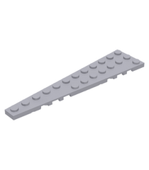 LEGO - Wig, plaat 12 x 3 links - Light Bluish Gray | N - Thumbnail