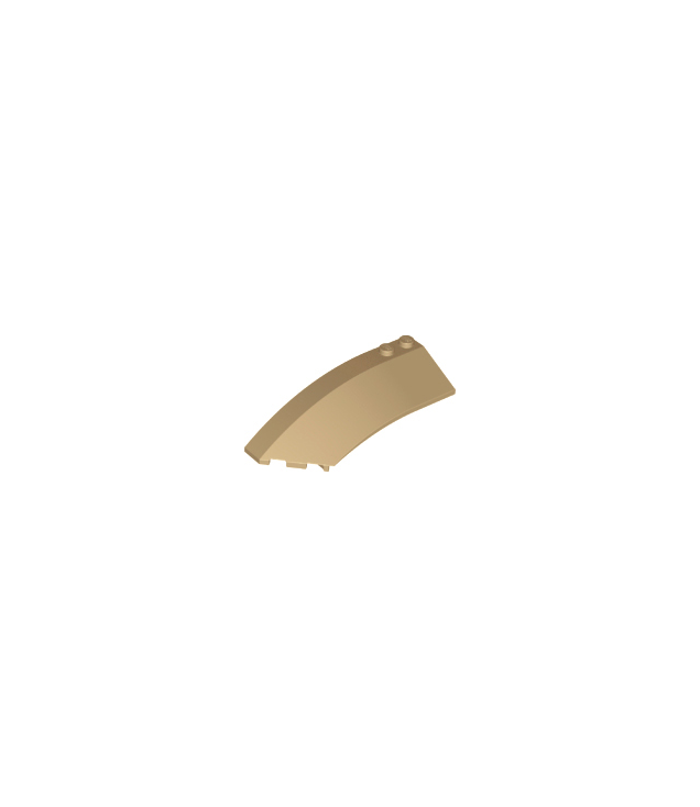 LEGO - Wig 8 x 3 x 2 open links - Dark Tan | N