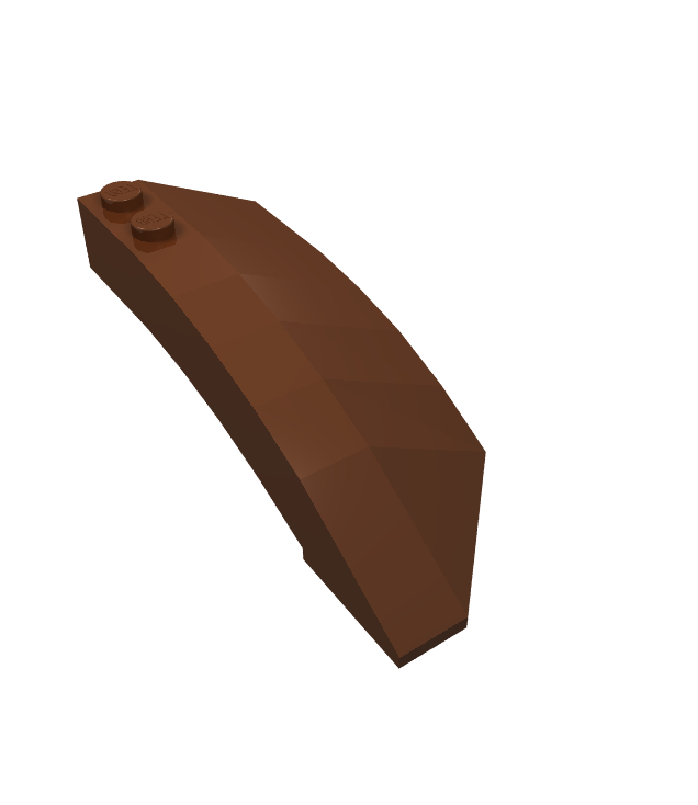 LEGO - Wig 8 x 3 x 2 open links - Reddish Brown | N
