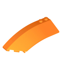 LEGO - Wig 8 x 3 x 2 open links - Orange | N - Thumbnail