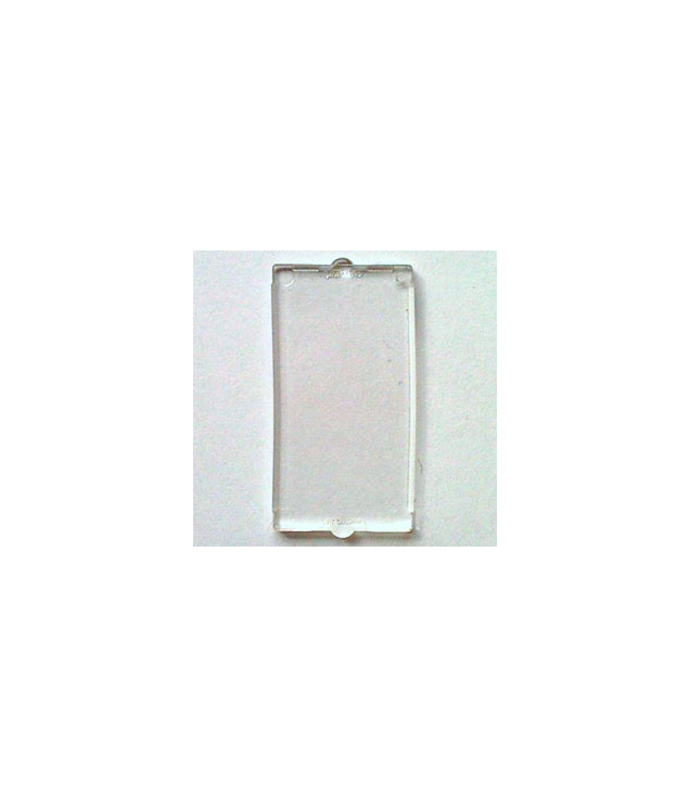 LEGO - Ruit voor raam 1 x 2 x 3 vlakke voorzijde - Trans-Clear | N