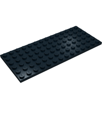 LEGO - Plaat 6 x 14 - Black | N - Thumbnail