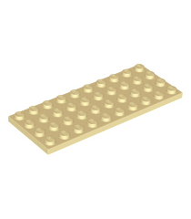 LEGO - Plaat 4 x 10 - Tan | N - Thumbnail