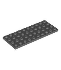 LEGO - Plaat 4 x 10 - Dark Bluish Gray | N - Thumbnail