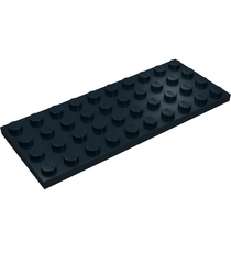 LEGO - Plaat 4 x 10 - Black | N - Thumbnail