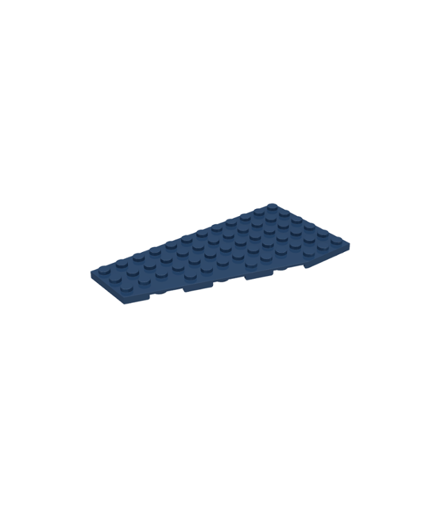 LEGO - Wig, plaat 12 x 6 links - Dark Blue | N